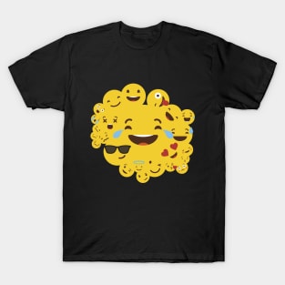 Emoji T Shirt manny faces T-Shirt